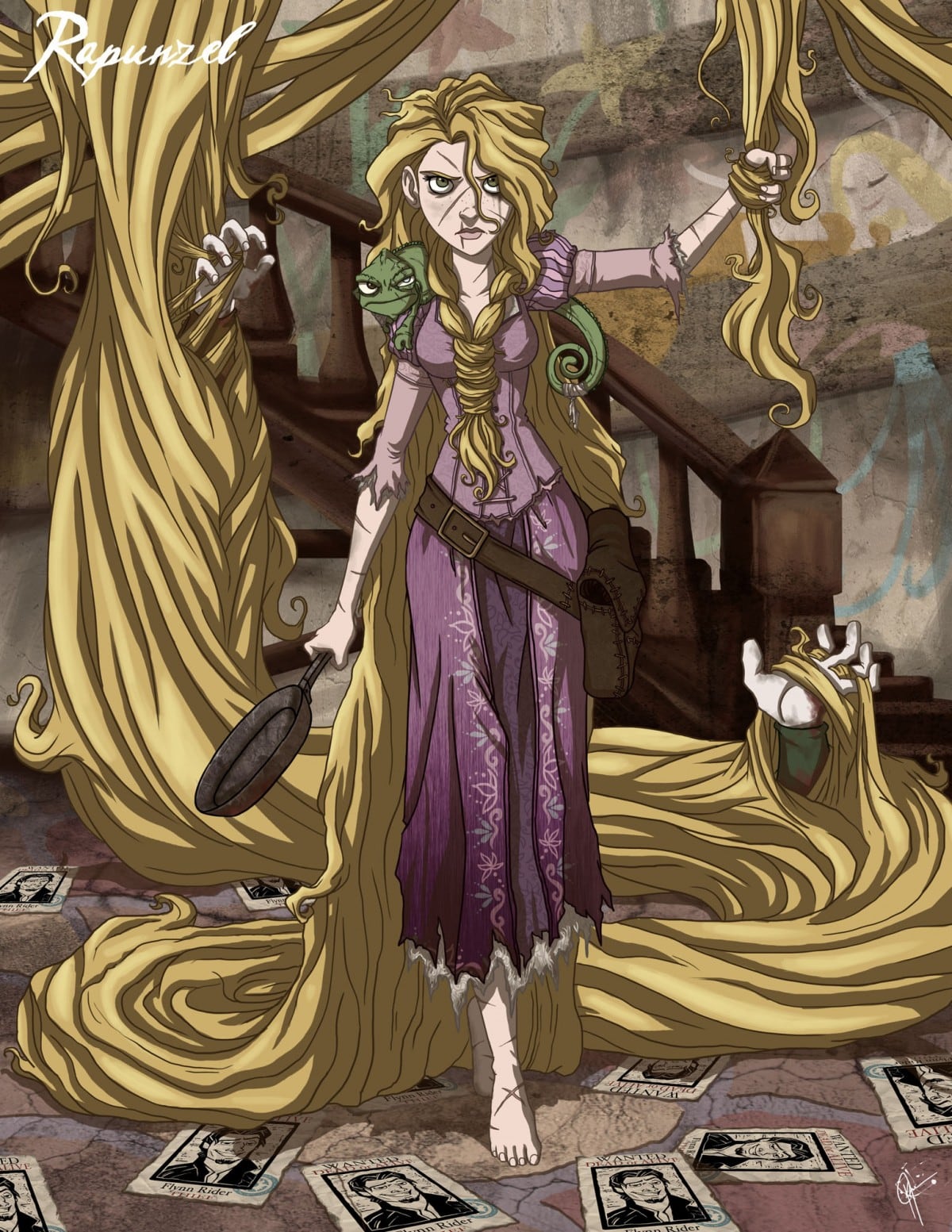 Twisted Disney Princesses 109_15-rapunzel_by_jeftoon01