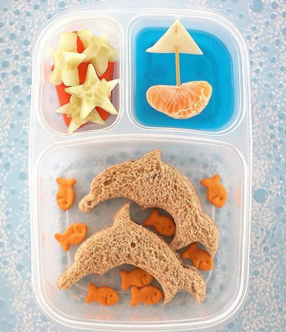 24 Creative Ideas for Kid-Friendly Breakfasts dolphins-goldfish-starfish-and-a-boat