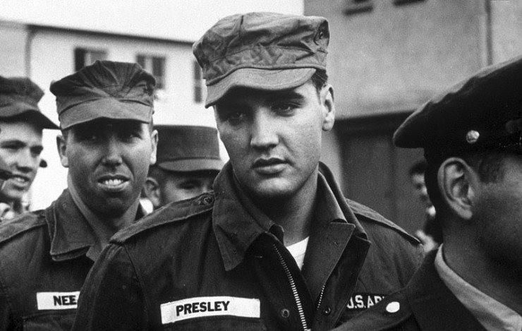 elvis in the us army, 1958