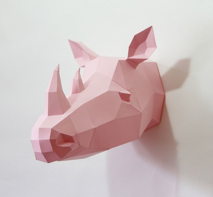 Wolfram-Kampffmeyer-DIY-Paper-Animal-Sculptures-11