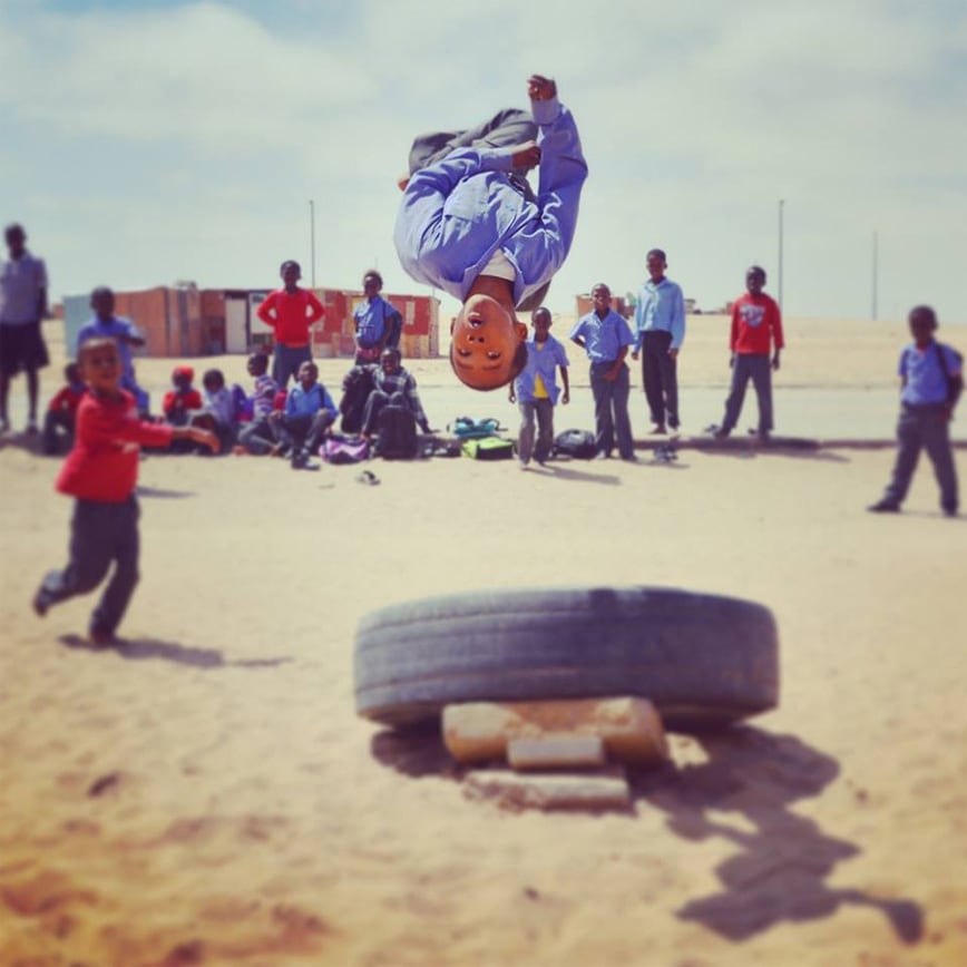 27 Amazing Travel Photos That Will Infect You With Travel Bug namibia-jump-boy