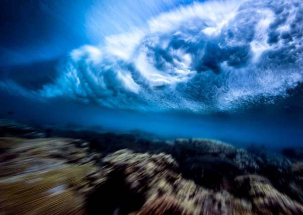 16 - underneath waves