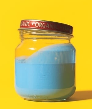 When you paint a room, put some extra paint in a baby jar and keep it handy for quick touch-ups.