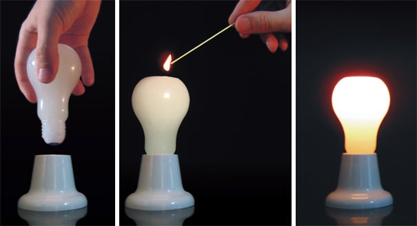 21 Ingenious Candle Designs For Unconventional Romantics