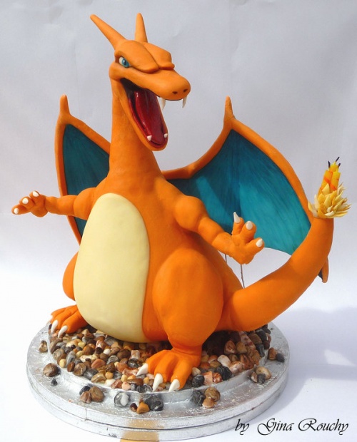 37 of The Most Creative Cakes That Are Too Cool to Eat 5673755-r3l8t8d-500-charizard_pokemon_character_cake_by_ginas_cakes-d41ybd5