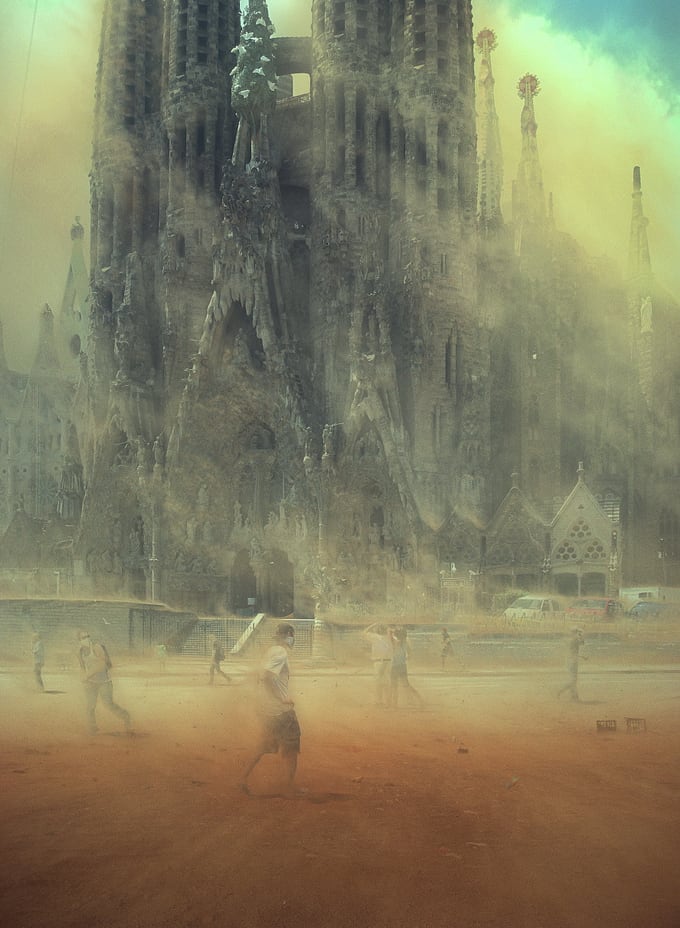 Illustration Series "Cataclysm Happens" by Evgeny Kasantsev evgenykazantsev06