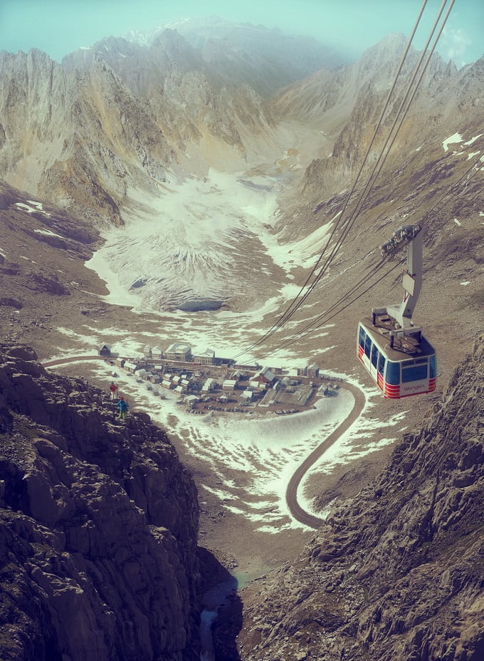 Illustration Series "Cataclysm Happens" by Evgeny Kasantsev evgenykazantsev19