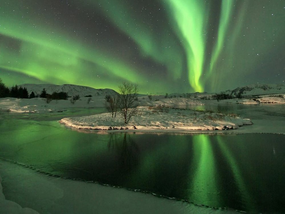 Northern Lights - Aurora Borealis As Seen From Iceland | FREEYORK