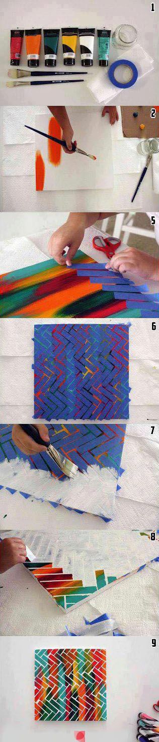 Top 32 Amazing DIY Paintings For Your Blank Walls (15)