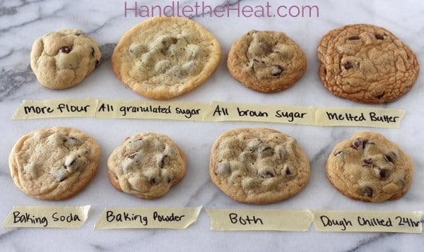 for perfect chocolate chip cookies.