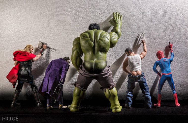 superhero action figure toys photography hrjoe 1 1