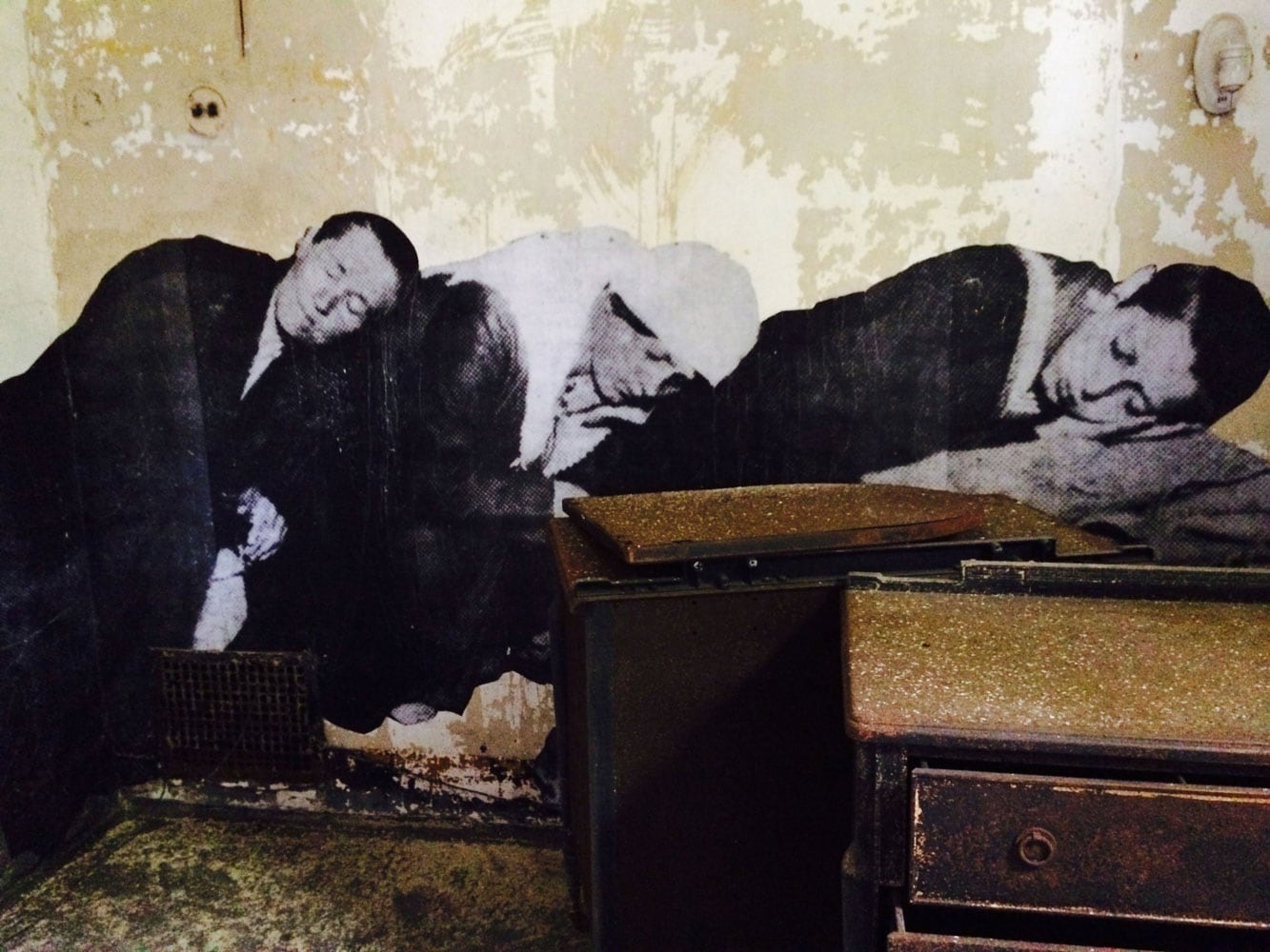 Haunting Photo Exhibition In Abandoned Ellis Island Hospital by JR juxtapozjrellis13
