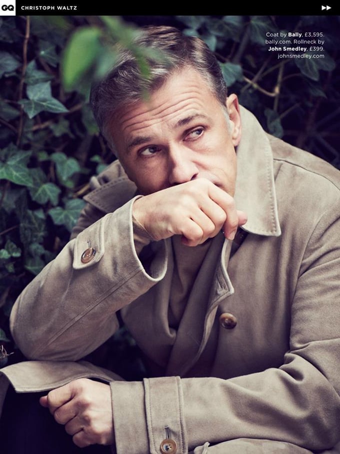 Christoph Waltz covers UK GQ May 2015 11026221_10153280159631520_2928156499916717786_n