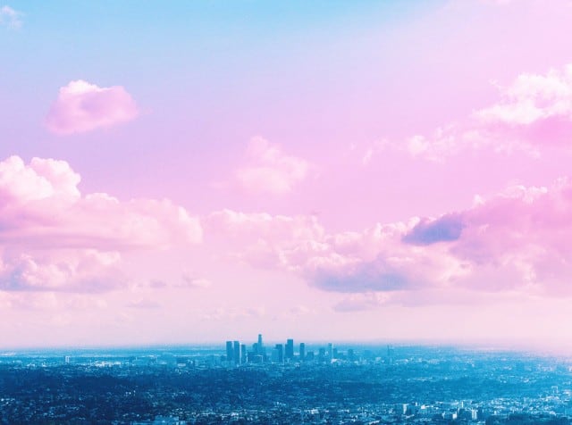 Amazingly Beautiful Colorful Los Angeles Dreamscapes by Anthony Samaniego colorful-los-angeles-dreamscapes_12-640x476