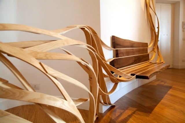 Organic Inspired Furniture: The Arboreus Bench By Rota Lab arboreus-5