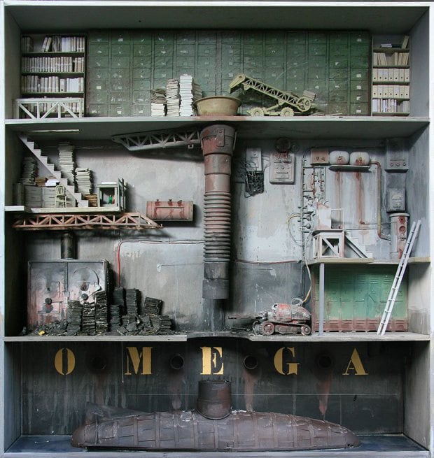 Marc Giai-Miniet Creates Realistic Miniature Laboratories les-boites-the-boxes-miniature-houses-marc-giai-miniet-10