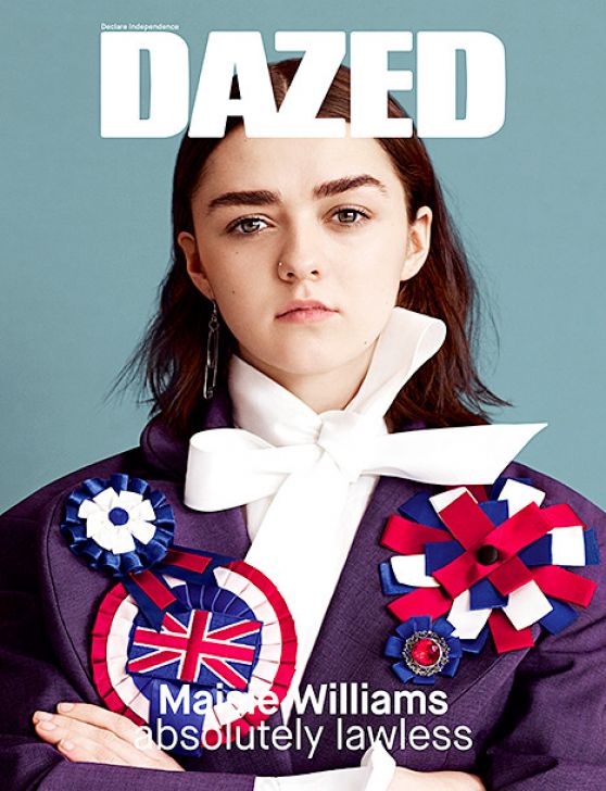 Maisie Williams Is Marvelous in Dazed and Confused Magazine, Spring 2015 Issue maisie-williams-dazed-magazine-spring-2015-issue_4