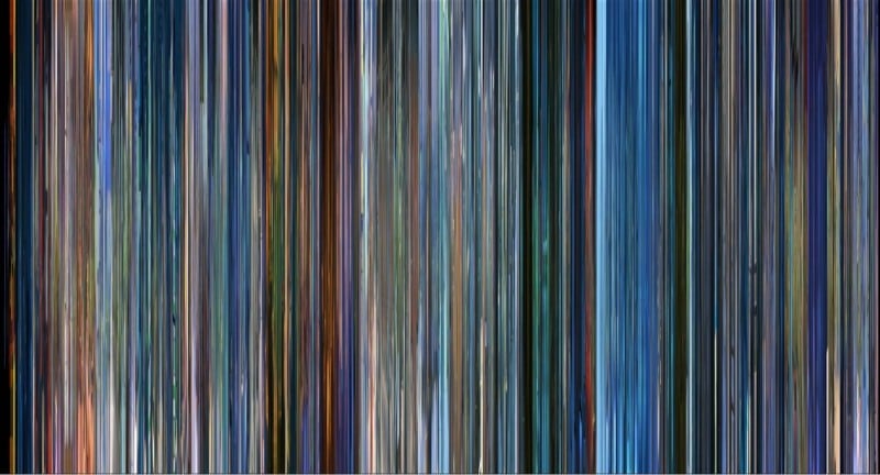 The Colors Of Disney And Pixar As Barcodes Monsters-Inc.-2001