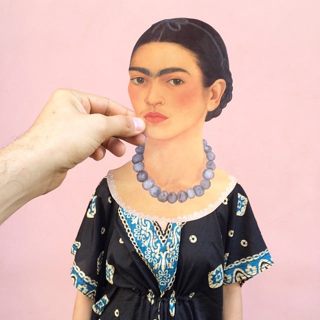 See Different. Think Art. - Classic Paintings vs. Modern Life Photography by Lorenzo Castellini art_lies_see_different_castellini_04
