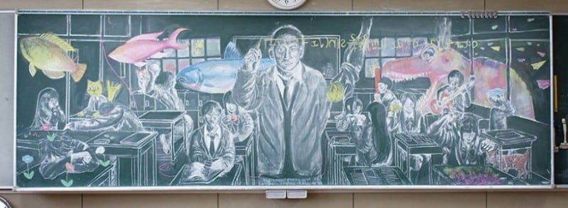 chalkboard-blackboard-art-highschool-nichigaku-japan-27