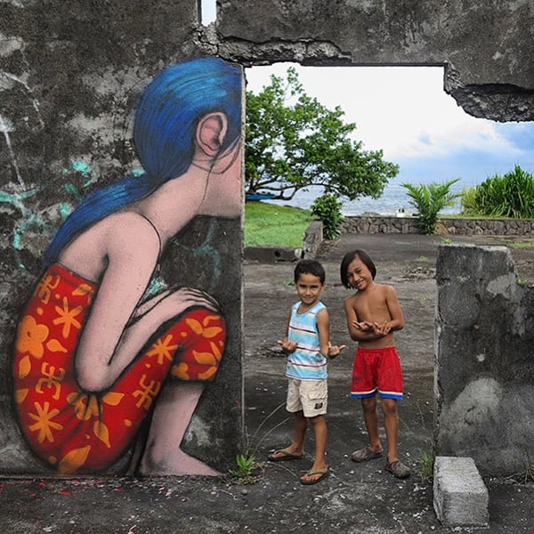 Street Art by Seth Globepainter kidz-life-mataiea-tahiti