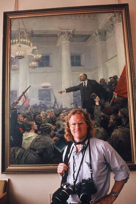 peter turnley in the kremlin, 1991