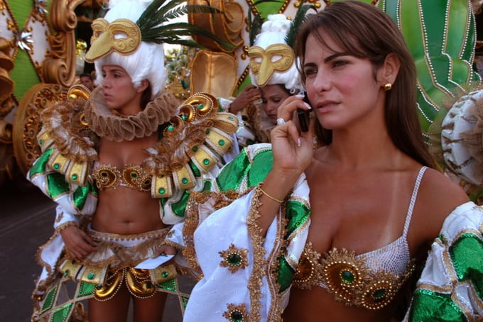 carnival in rio, 2005