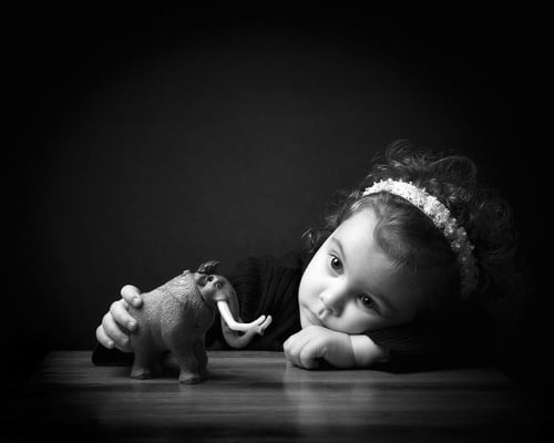 Photographer Shoots Marvelous Photos of His Daughter in the Style of Classic Paintings © bill gekas