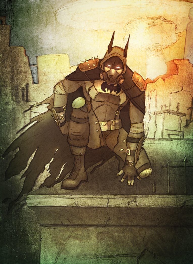 14 - post-apocalyptic batman