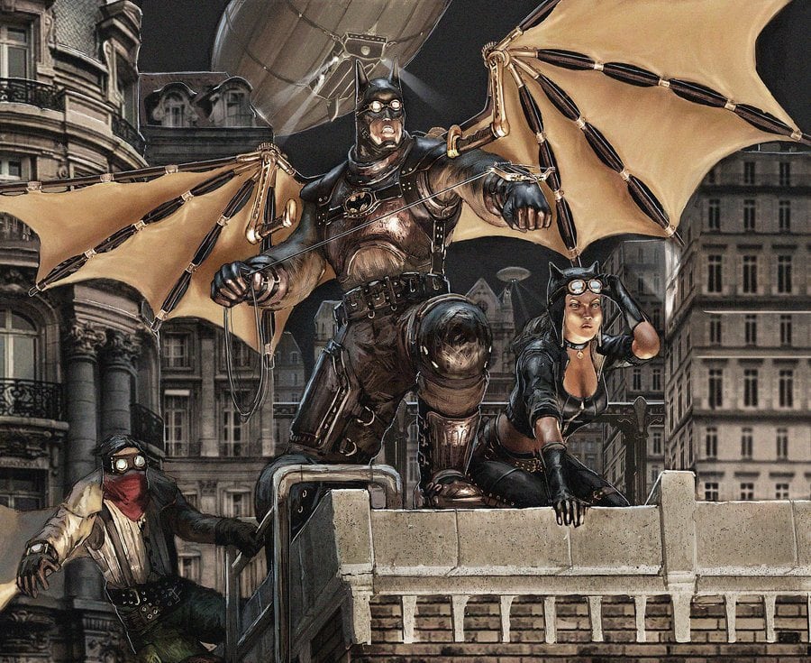17 - steampunk batman
