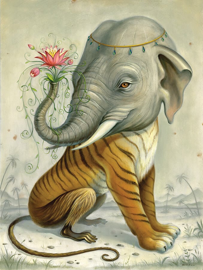Illustrator Chris Buzelli Paints His Characters with Magical Realism 21655870811_a94ed95564_b