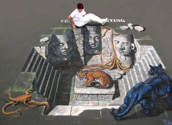 3d floor street art 3