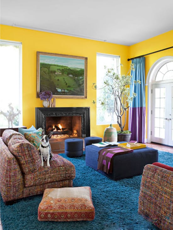 color leaves the first impression for the guests