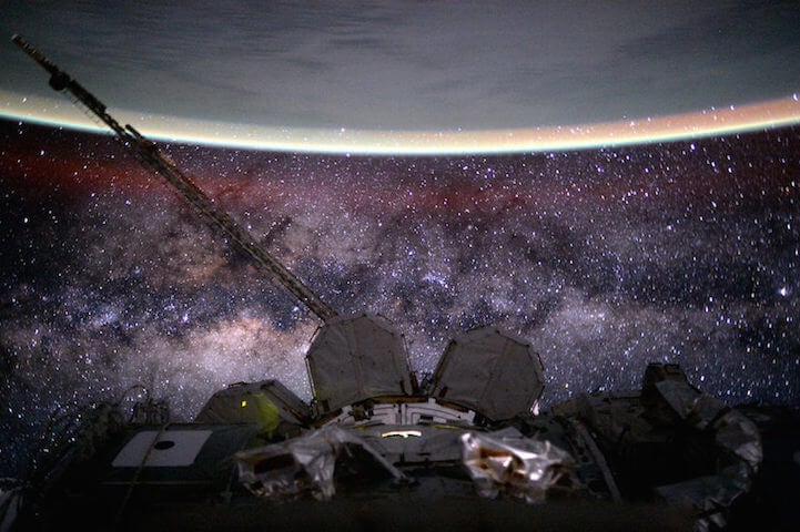 Astonishing Cosmic Photos Document Astronaut Scott Kelly's First Six Months in Space nasa15
