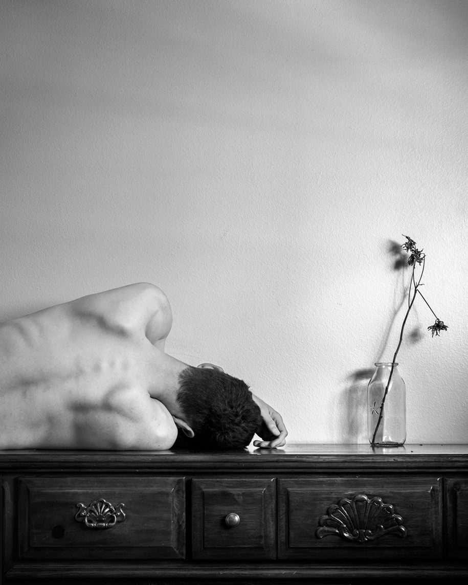 Photographer Shows His Own Depression In Self Portraits awereness-raising-depression-self-portraits-edward-honaker-8