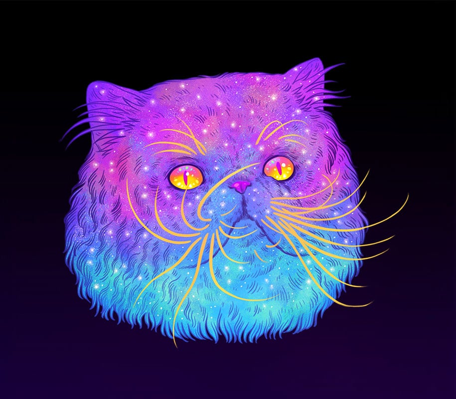 colorful-space-felines-galactic-cats-jen-bartel-9
