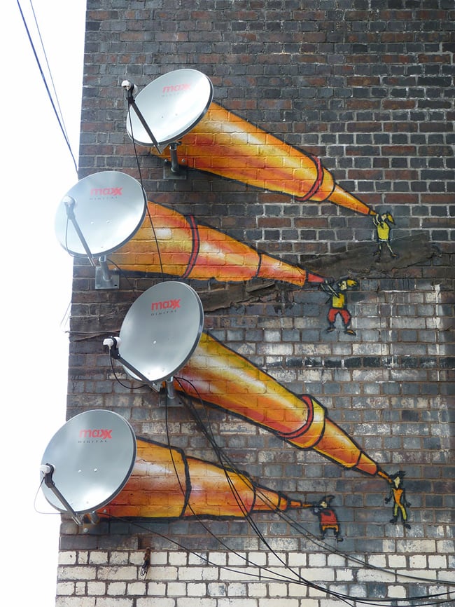 horn street art