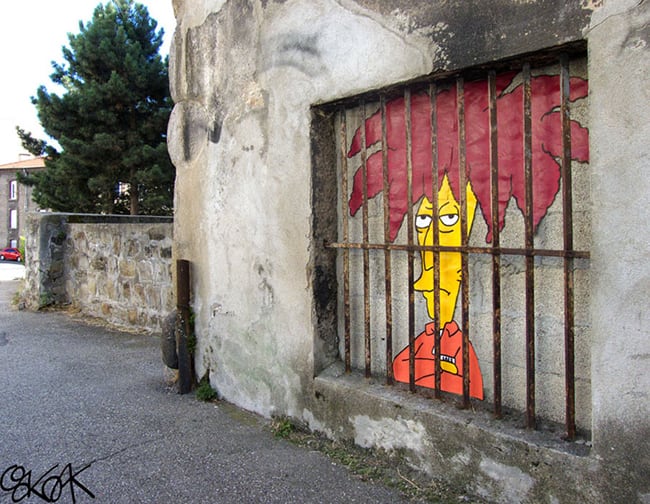 jail street art