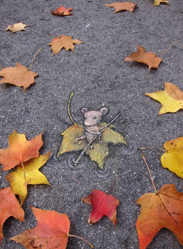 maple mouse street art