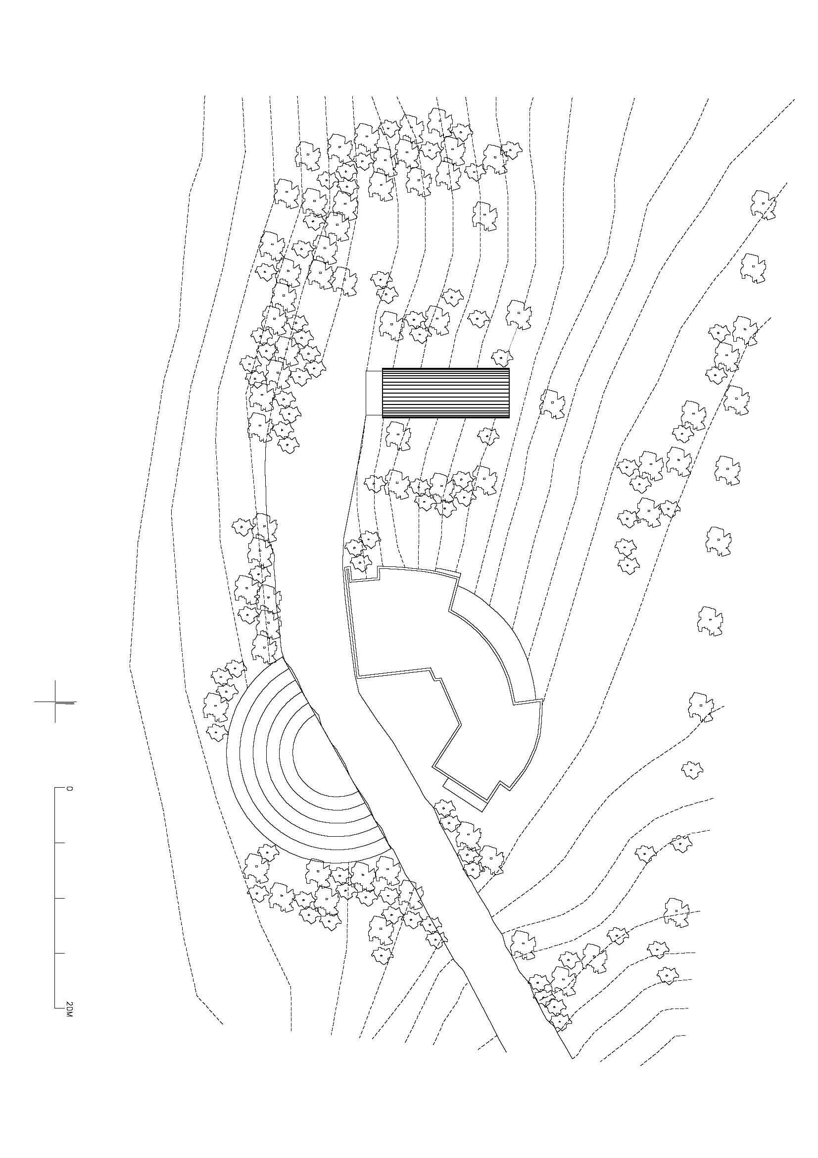 Concrete Art Warehouse By A31 Architecture site_plan