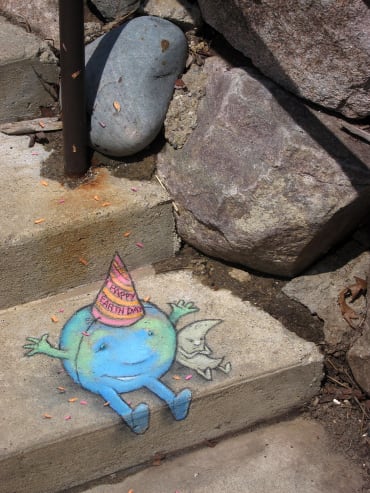 stair street art