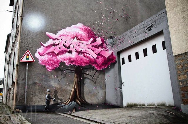 tree street art