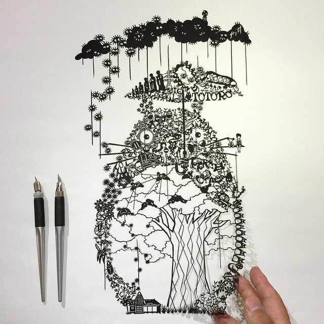 Intricately Delicate Papercut Designs by RIU 12