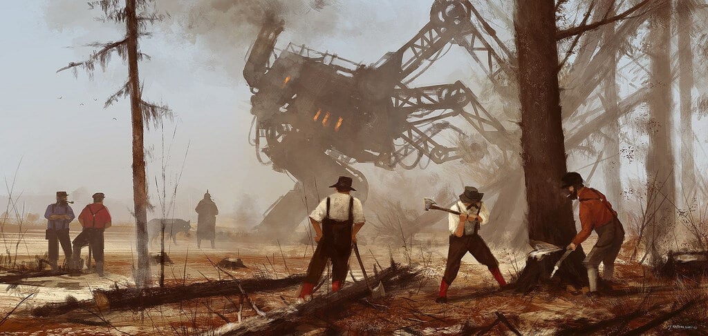 Artist’s Illustrations of a Futuristic 1920s World 21847530732_e9732e9d53_b