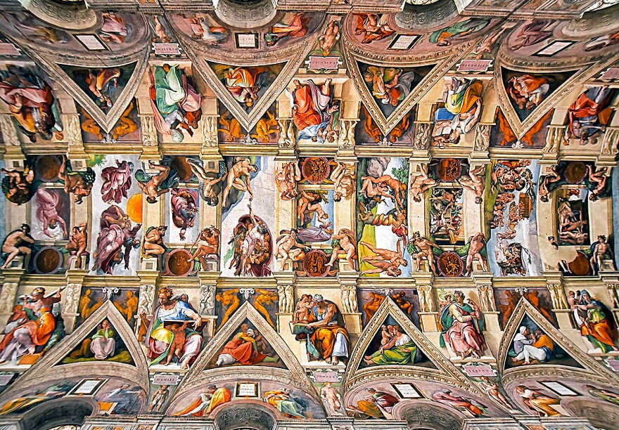 The Insanely Detailed Ceilings of The Churches of Rome 85ab755506a51c7a558d17164e70644f8f8bad06