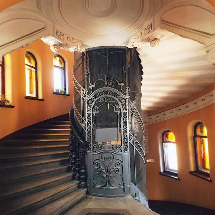 This Instagram Gives Viewers an Interior Tour to Architectural Gems the dwelling house of grigoriy eliseev