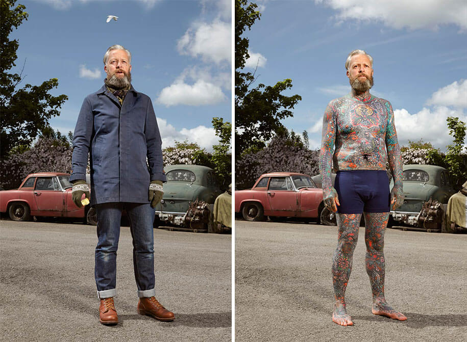 Photographer Strips Tattooed People To Reveal What’s Hidden Underneath no-clothing-tattoos-uncovered-alan-powdrill-21