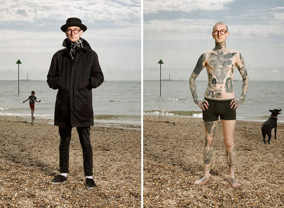 Photographer Strips Tattooed People To Reveal What’s Hidden Underneath no-clothing-tattoos-uncovered-alan-powdrill-7