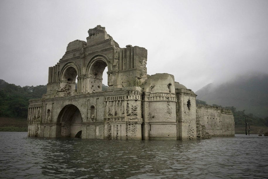 submerged-church-emergence-temple-santiago-quechula-mexico-6