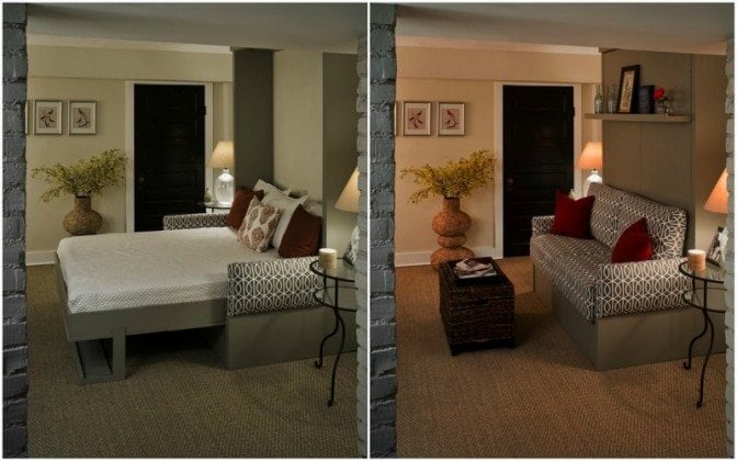 11 Inspiring Ideas To Merge Your Bed and Storage 3-smart-sofa-bed